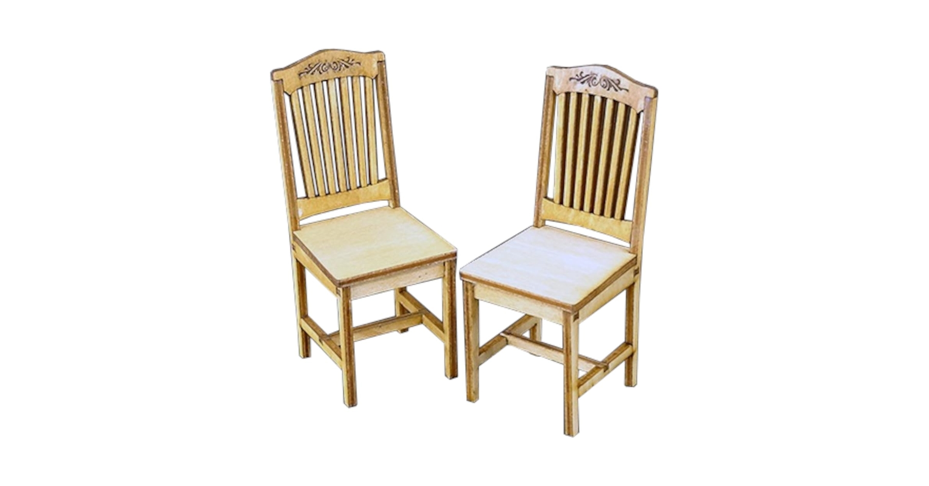 Amazon | Cobaanii mokei工房 コバアニ模型工房 1/12 レトロな椅子